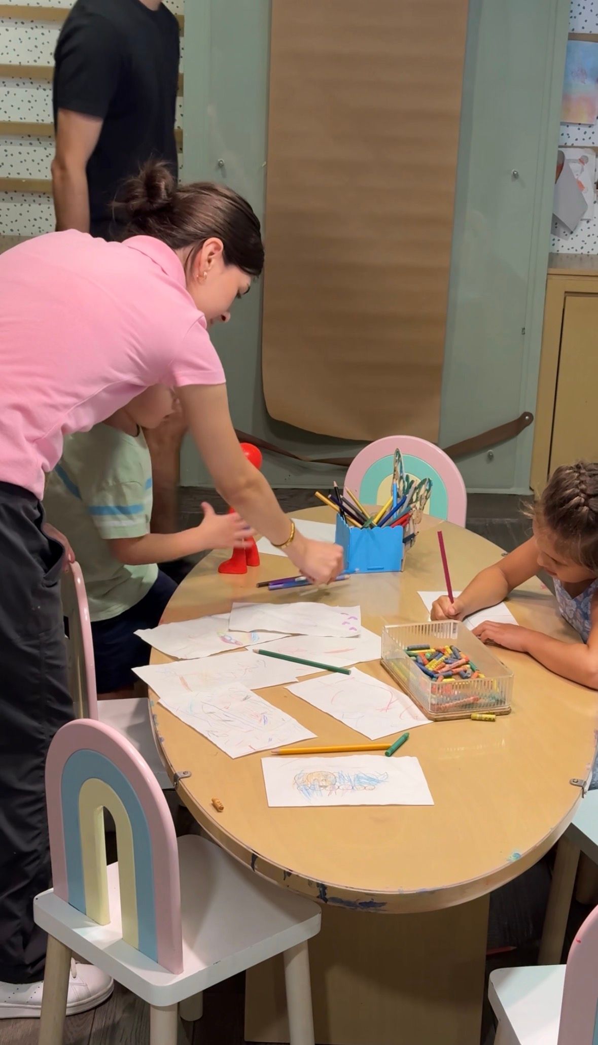 Invitados de una fiesta infantil en Cofki